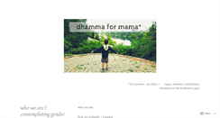 Desktop Screenshot of dhamma4mama.com